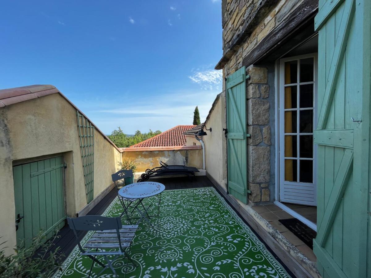 Villa Les Hauts Vallons Puylaroque Exteriér fotografie